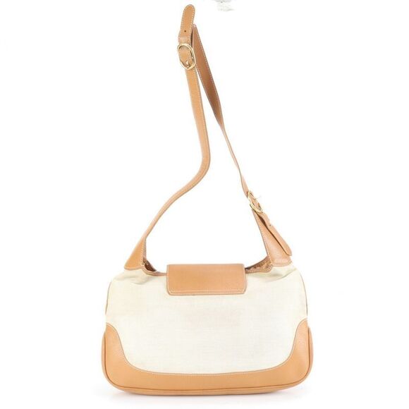 Gucci New Jackie 001 01 Leather Canvas 2WAY Shoulder Bag Shoulder Hand Genuine - Picture 4 of 11